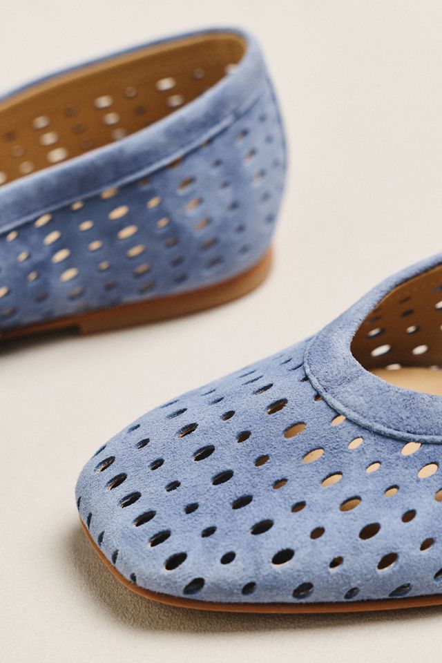 Dolce Vita Mikel Perforated Mary Jane Flats | Anthropologie