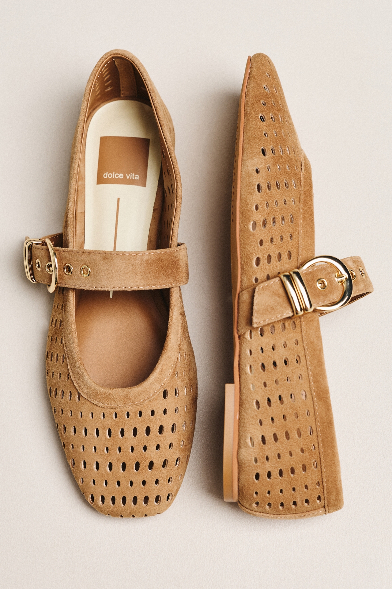 Dolce Vita Mikel Perforated Mary Jane Flats