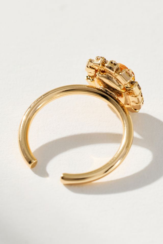 Cameo Bling Cocktail Ring #3