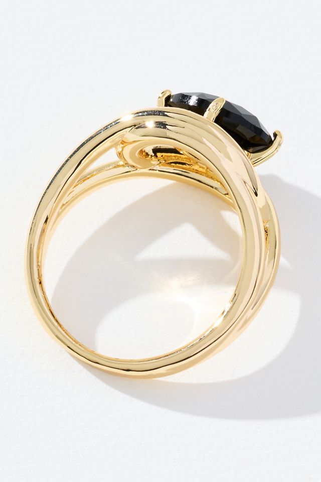 Large Stone Cocktail Ring #1