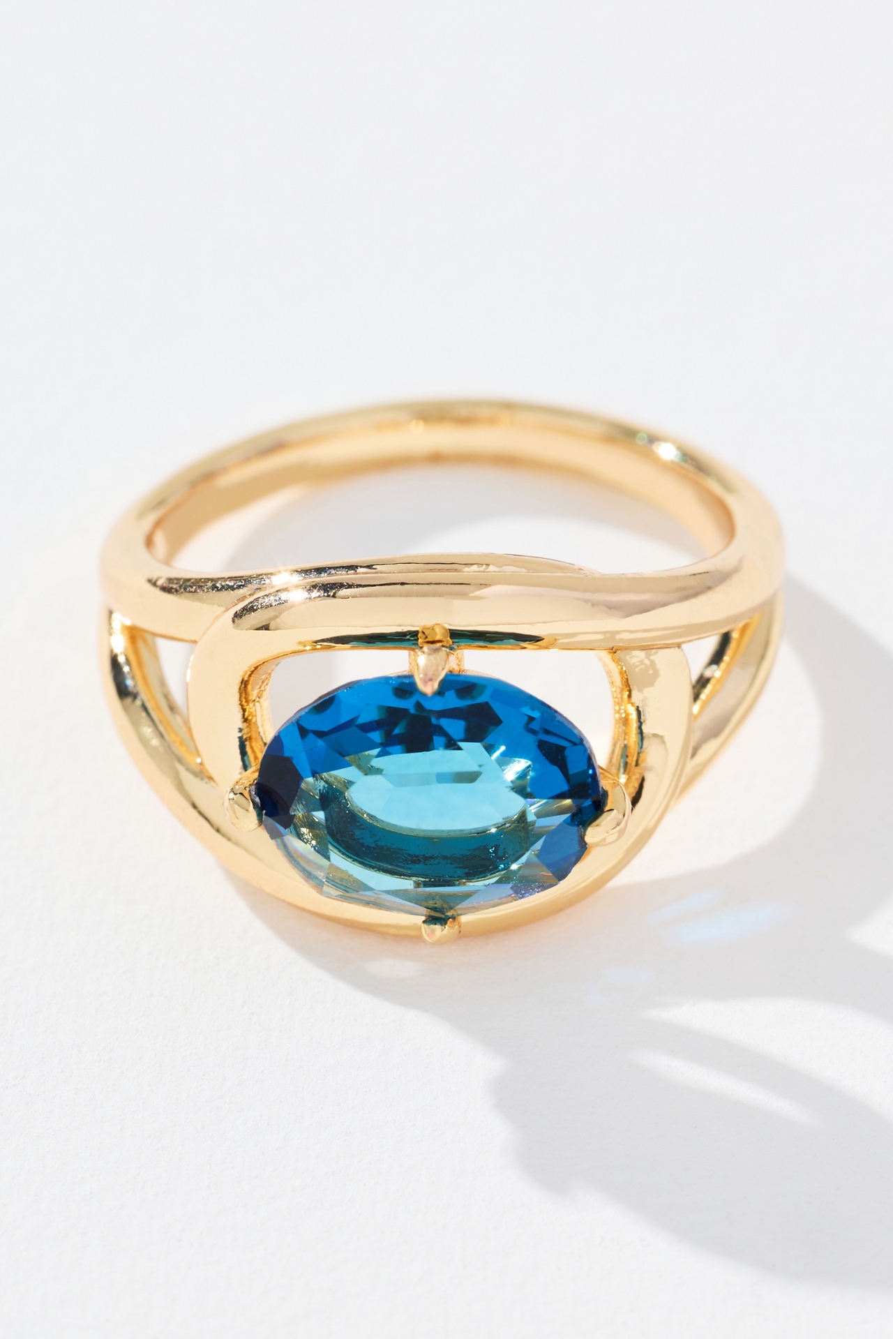 Large Stone Cocktail Ring