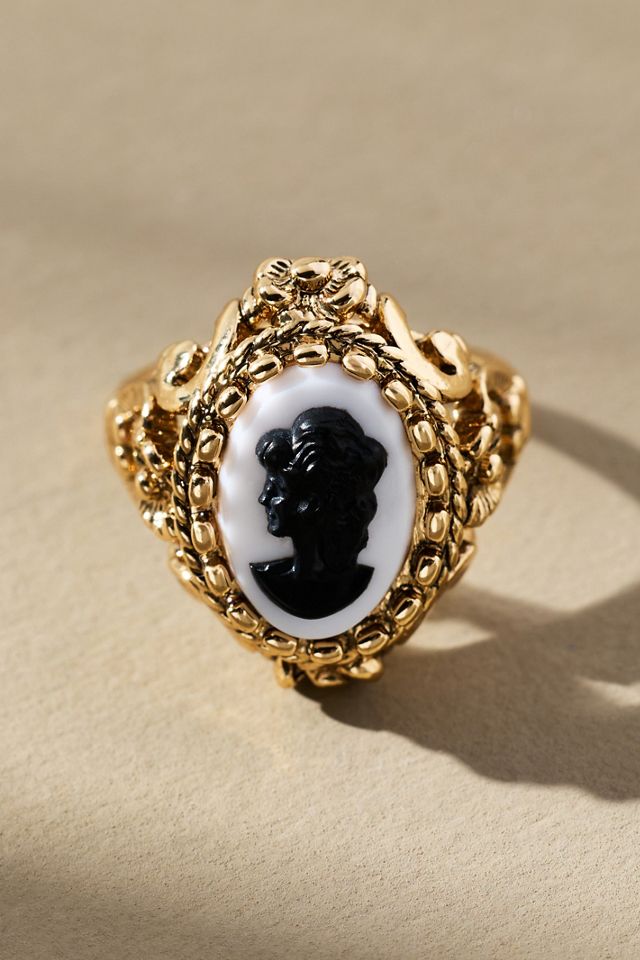 Cameo Cocktail Ring #1