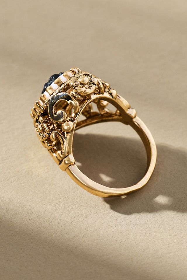 Cameo Cocktail Ring #2