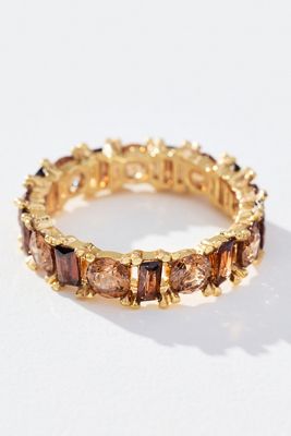 Crystal Stone Stacking Ring
