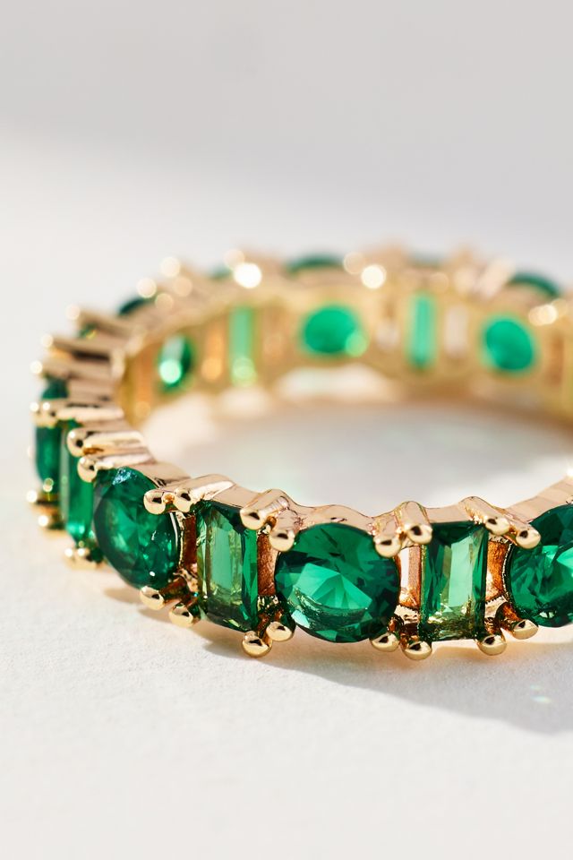 Crystal Stone Stacking Ring #1