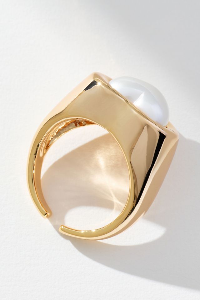 Heart Stone Cocktail Ring #1