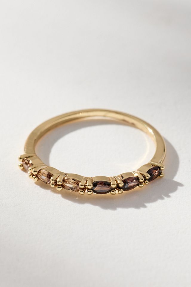 Delicate Crystal Stone Ring #1