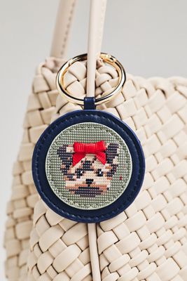 Needlepoint Dog Bag Charm