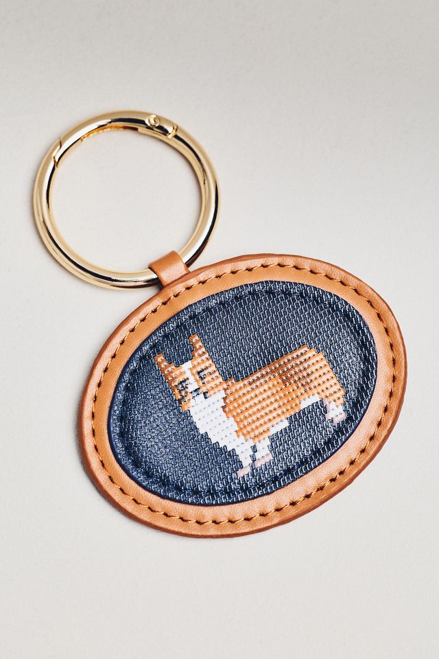 Needlepoint Dog Bag Charm