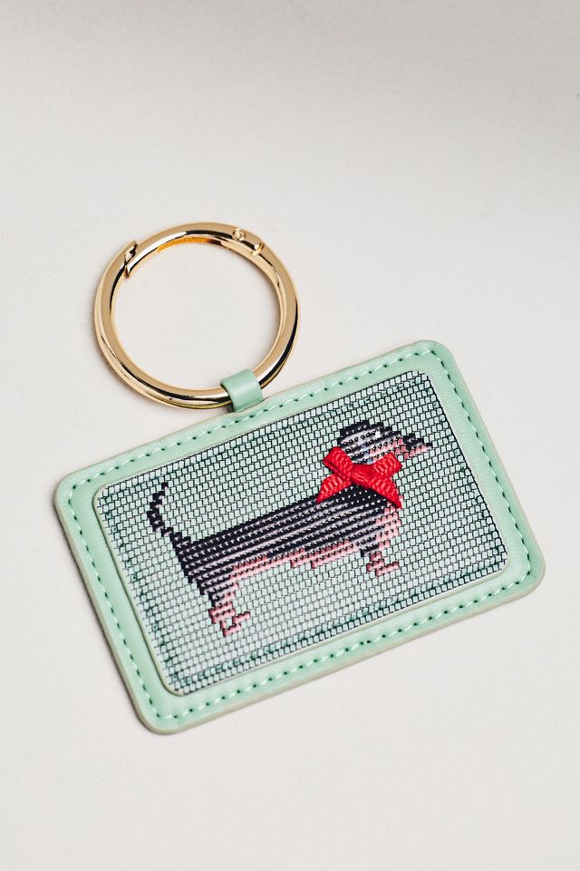 Needlepoint Dog Bag Charm