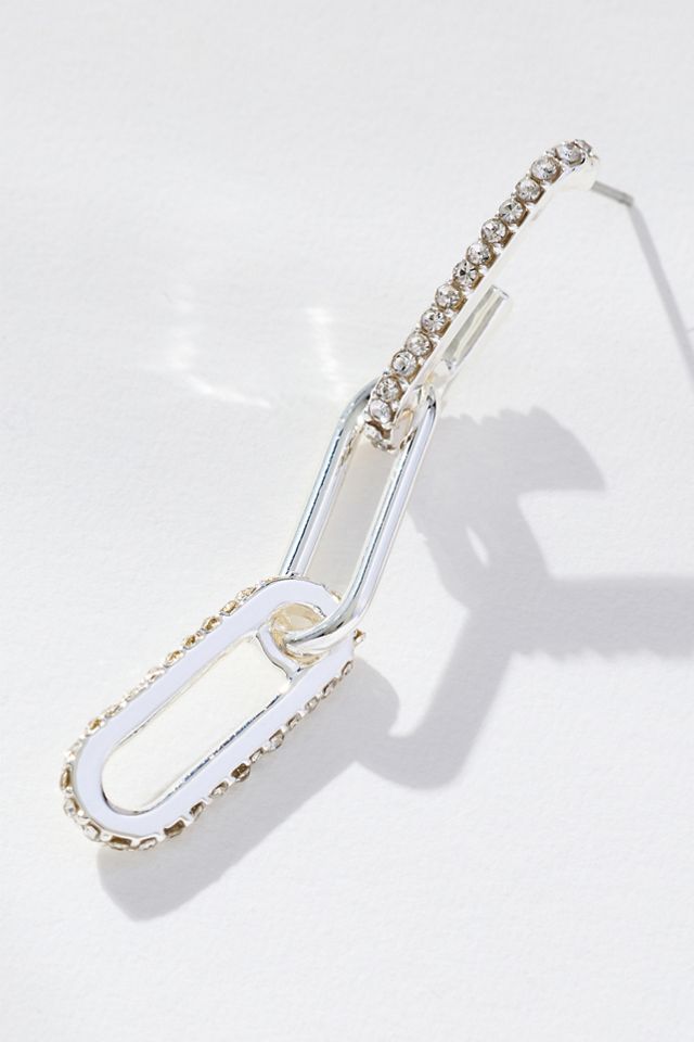 Maeve Triple Paperclip Drop Earrings #1