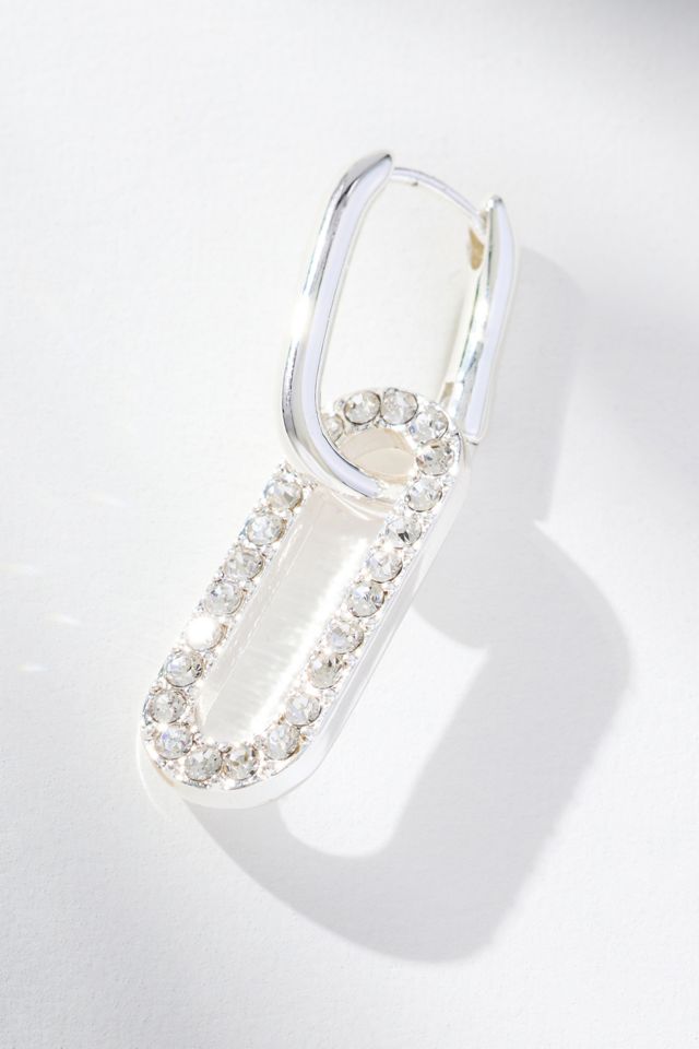 Paperclip Drop Earrings #1