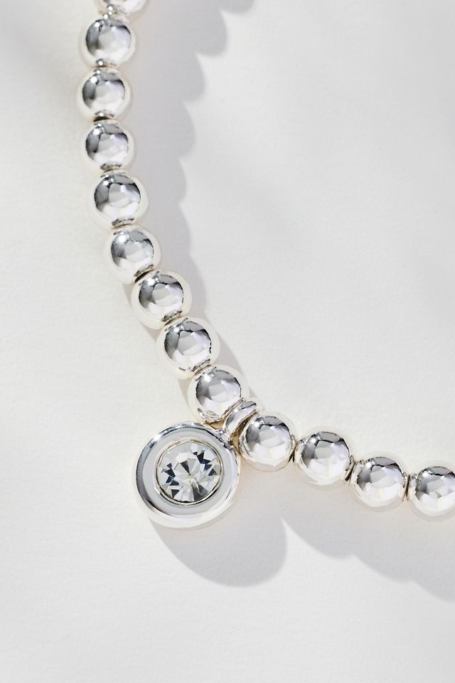 Crystal Bubble Chain Necklace #1