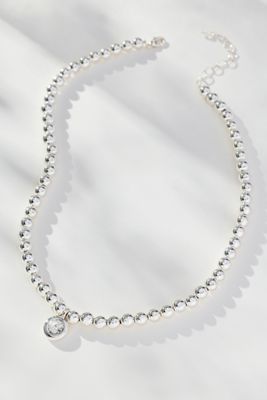 Crystal Bubble Chain Necklace