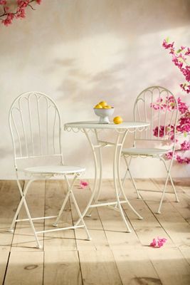 Garden Bistro Table + Chairs Set