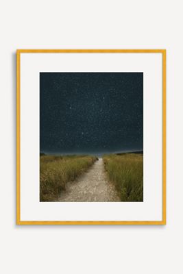 Beach Trail at Twilight Wall Art