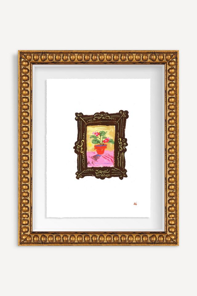 Tiny Geranium Wall Art #1