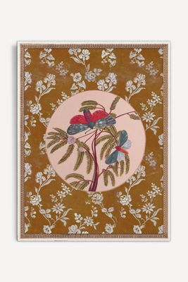 Moth and Botanic Wall Art
