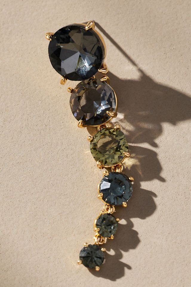 Multicolor Crystal Drop Earrings #1