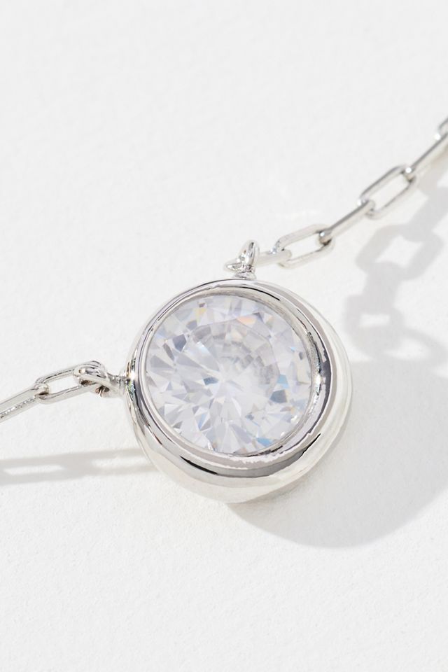 Bezel Crystal Cirque Necklace #1