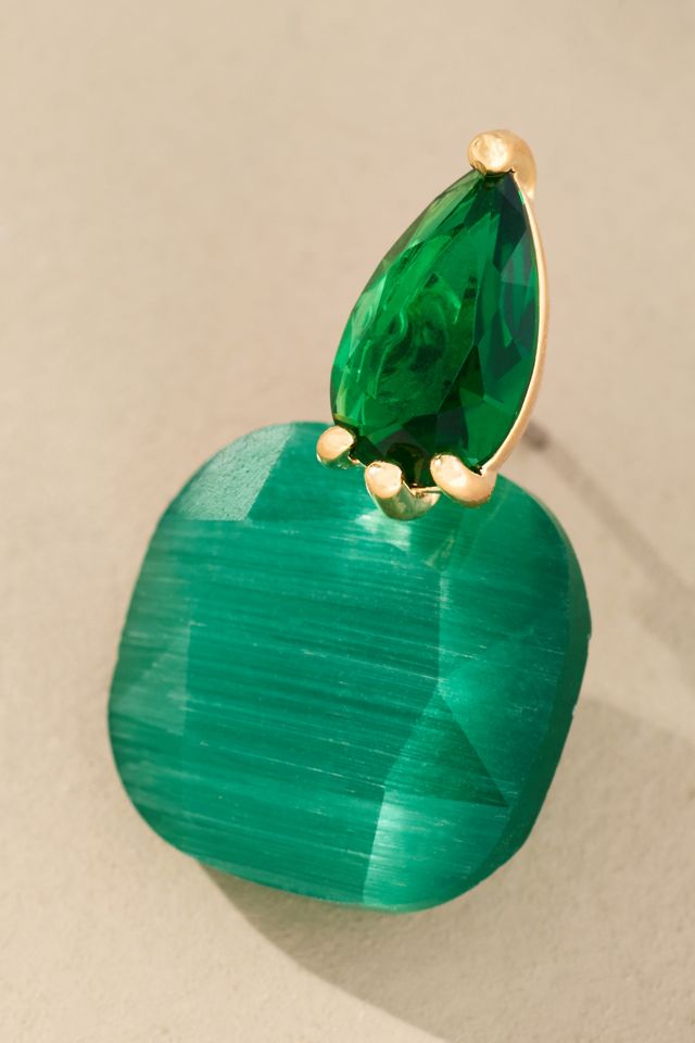 Floating Crystal Earrings #1