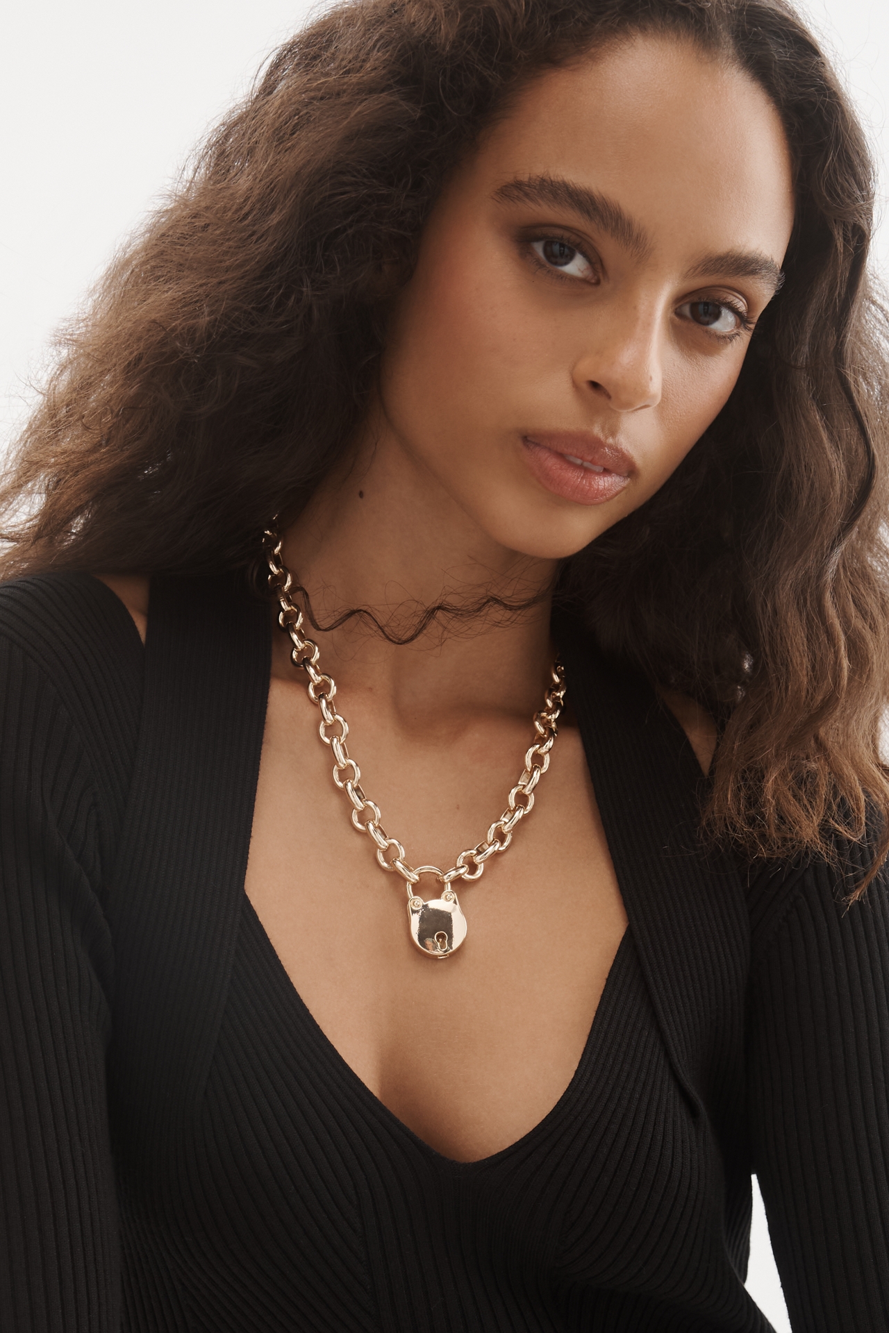 Lock Pendant Necklace