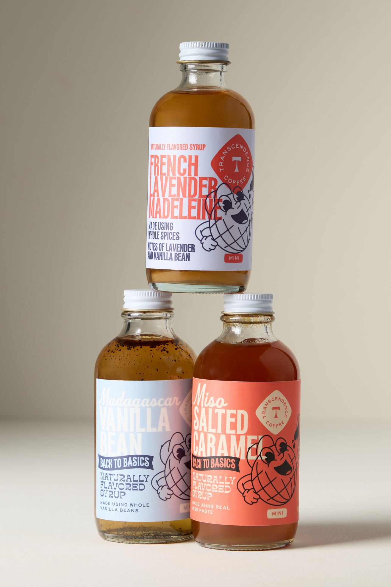 Transcendence Coffee Syrup Sampler, Set of 3 - Multi, Standard, One Size