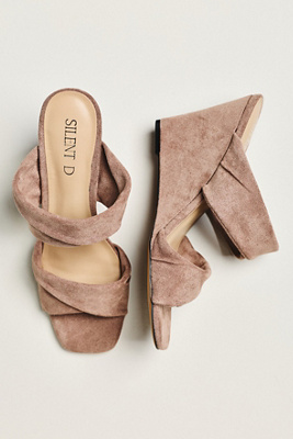 Silent D X @loverlygrey Kathy Wedge Heels In Multi