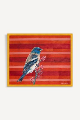 Bluebird on a Blossom Wall Art
