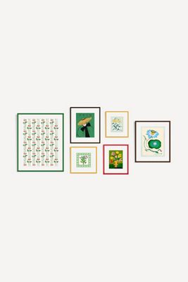 Floral Feminine Fun Gallery Wall