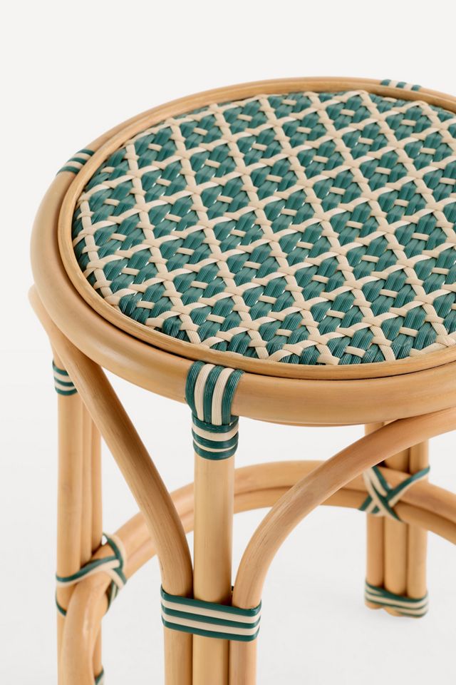 Coastal Rattan Indoor/Outdoor Bar Stool #2