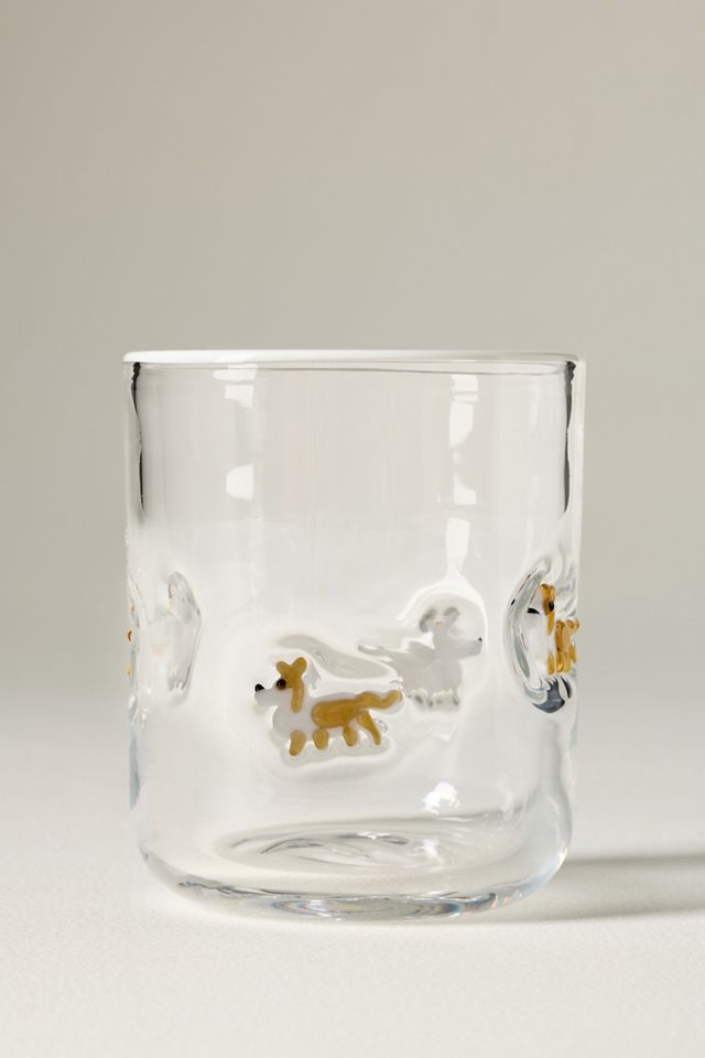 Dog Icon Juice Glass #2