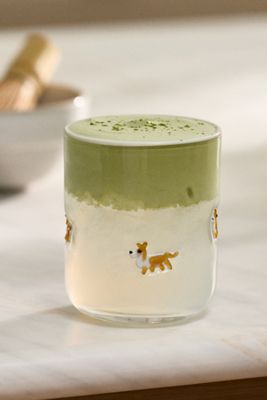 Dog Icon Juice Glass