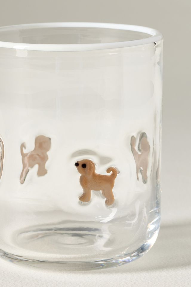 Dog Icon Juice Glass #2