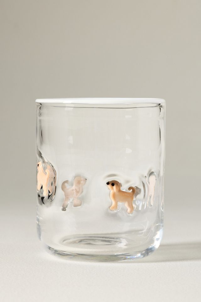 Dog Icon Juice Glass #1
