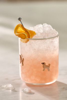 Dog Icon Juice Glass