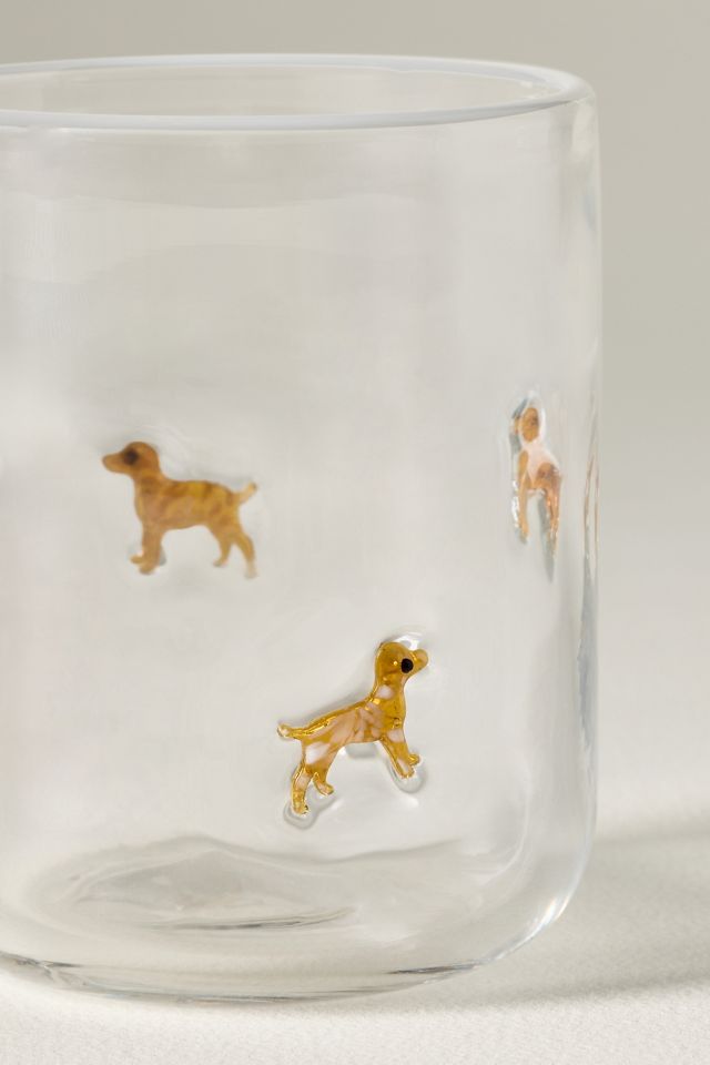 Dog Icon Juice Glass #2
