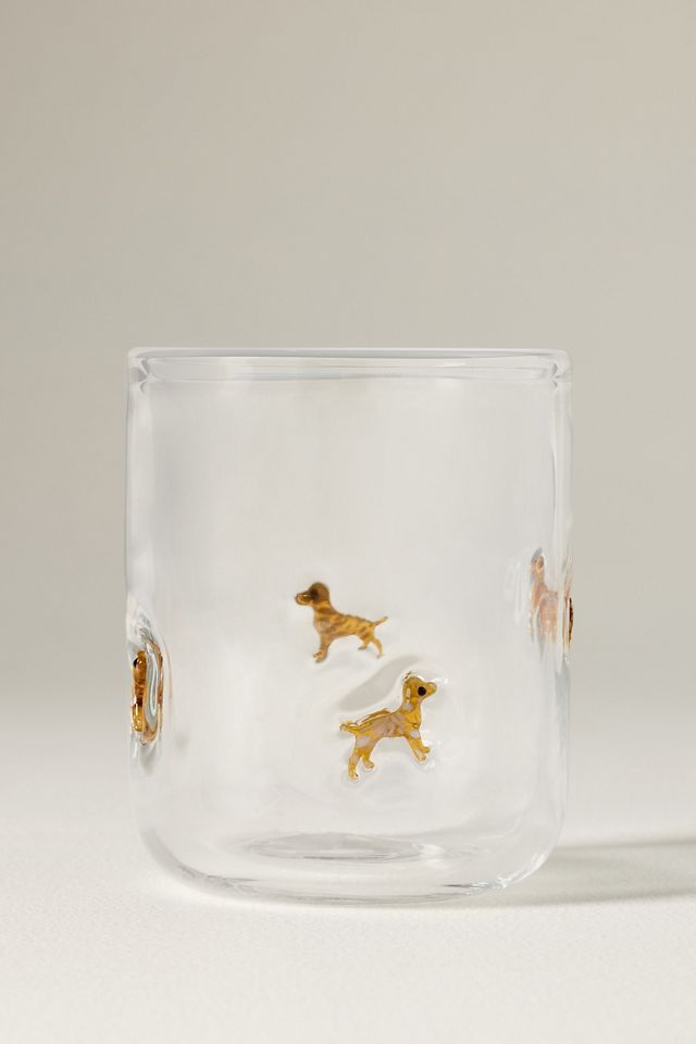 Dog Icon Juice Glass #1