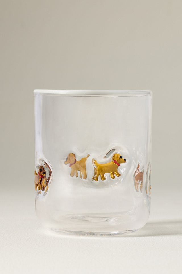 Dog Icon Juice Glass #1