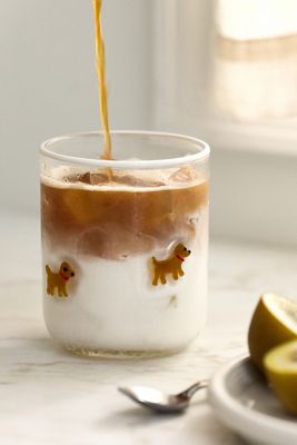 Dog Icon Juice Glass