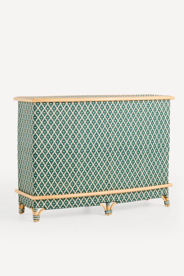 Coastal Rattan Indoor/Outdoor Bar Cabinet #2