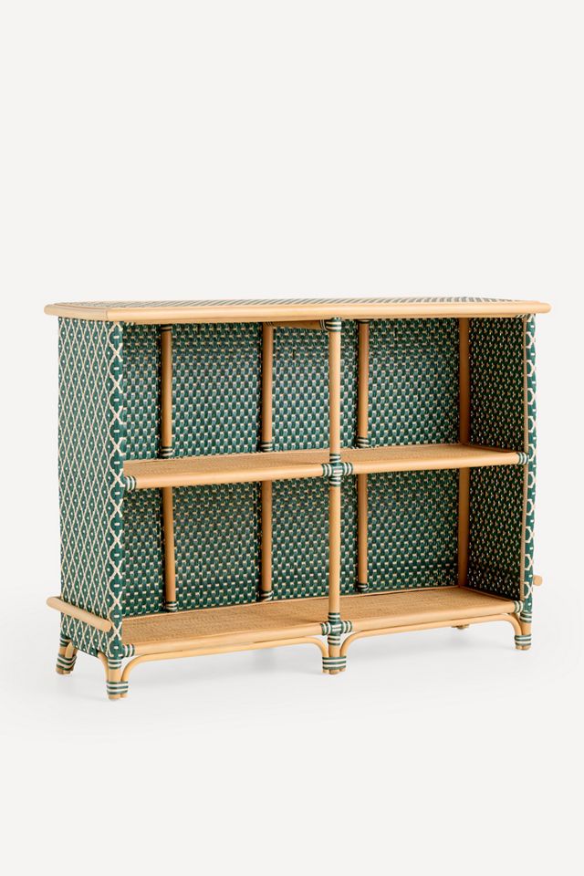 Coastal Rattan Indoor/Outdoor Bar Cabinet #3