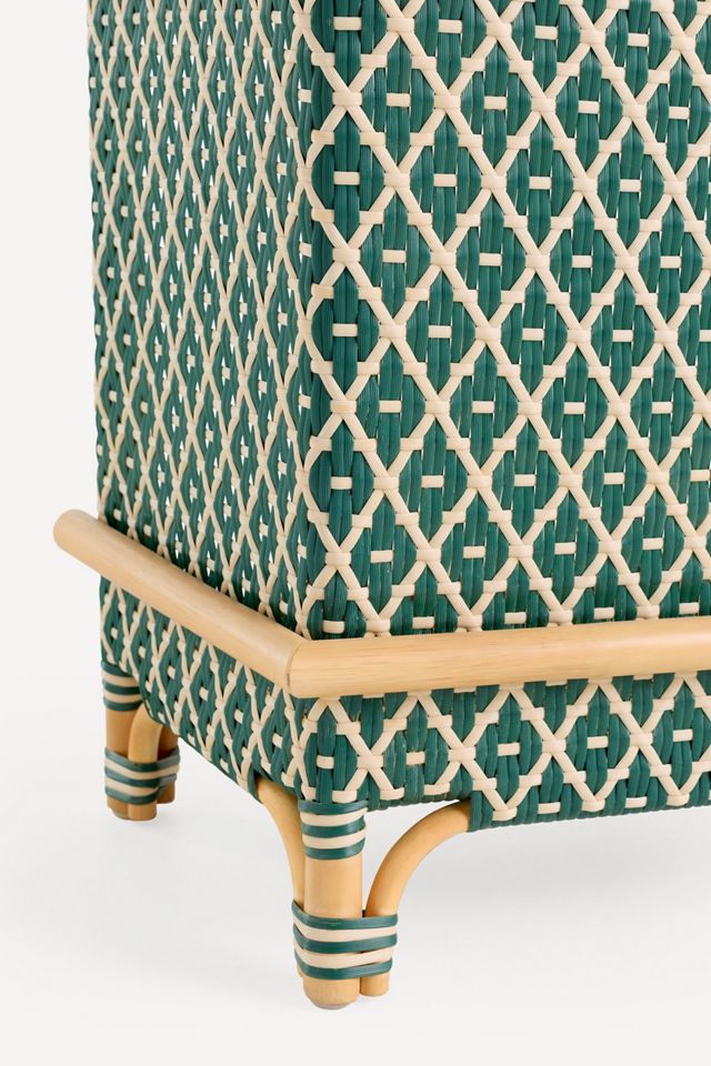 Coastal Rattan Indoor/Outdoor Bar Cabinet #5