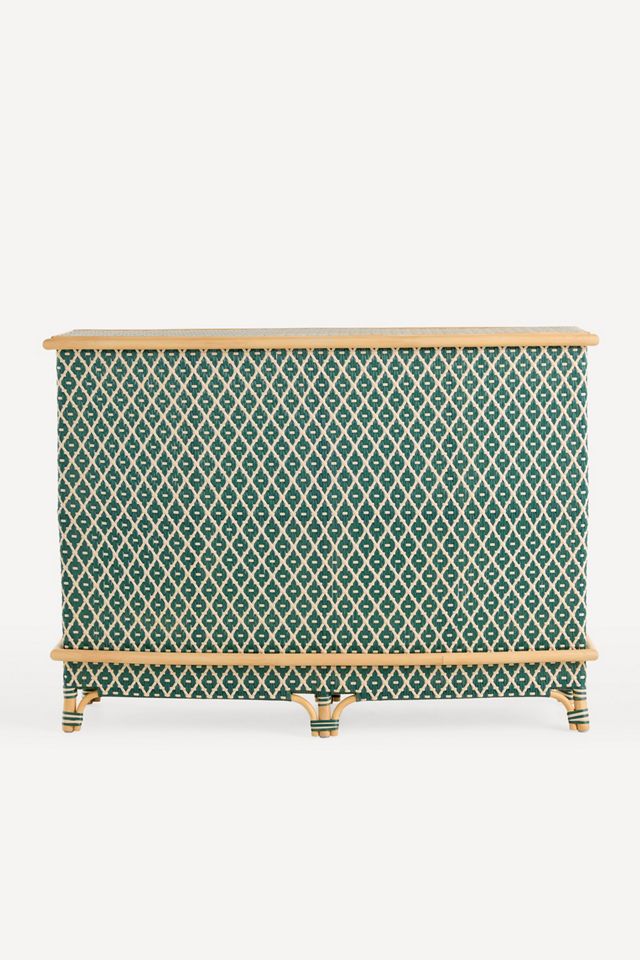 Coastal Rattan Indoor/Outdoor Bar Cabinet #1