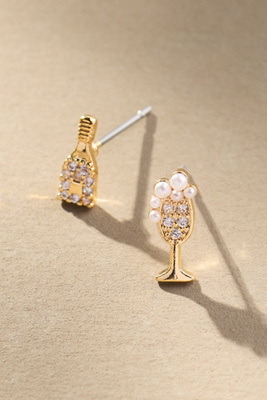 By Anthropologie Candy Icon Stud Earrings In Gold