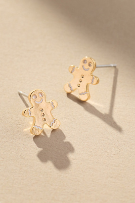 By Anthropologie Candy Icon Stud Earrings In Gold