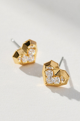 By Anthropologie Candy Icon Stud Earrings In Gold