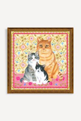 Cats, A Family Portrait Wall Art