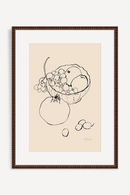 Still Life With Grapes Wall Art
