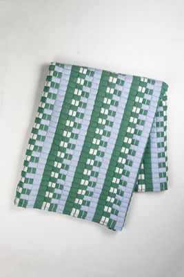 Archive New York Checkered Quilted Sujani Blankets